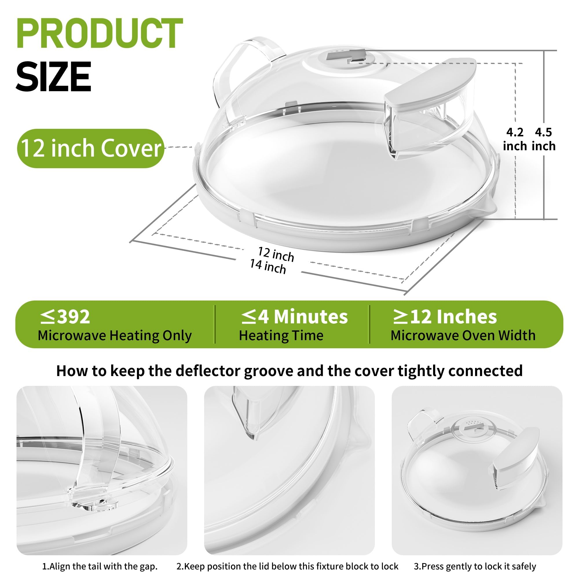 TOFWOF vaporizador de agua mantiene la comida húmeda al calentar