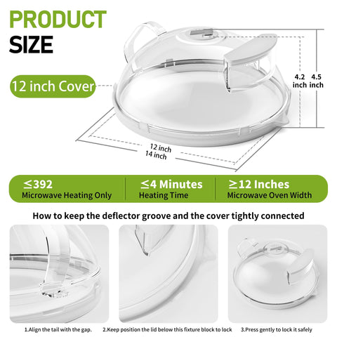 TOFWOF vaporizador de agua mantiene la comida húmeda al calentar