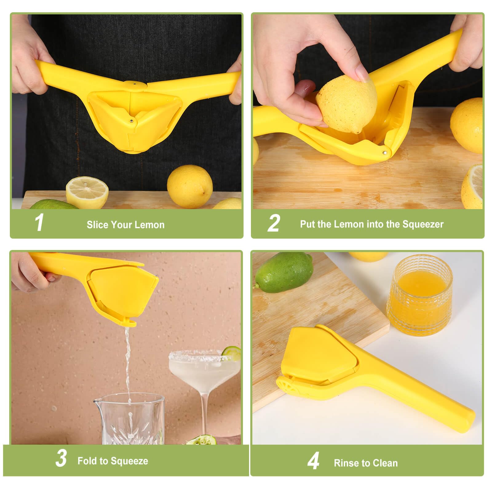 ToGeeKa exprimidor compacto: facil de guardar en el cajon