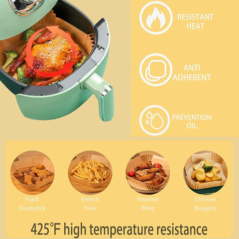 TOGOO papel para freír-resistente al aceite sin modificar el sabor.