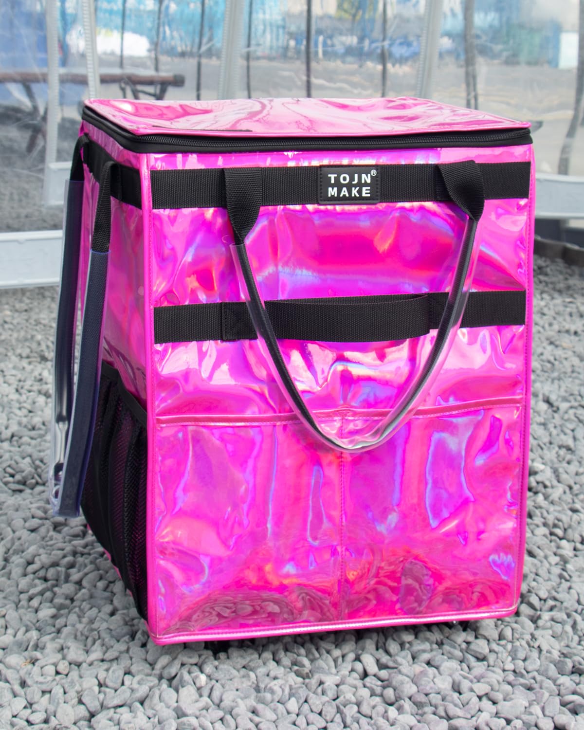 TOJNMAKE bolsa con revestimiento resistente al agua, protege productos durante el traslado.