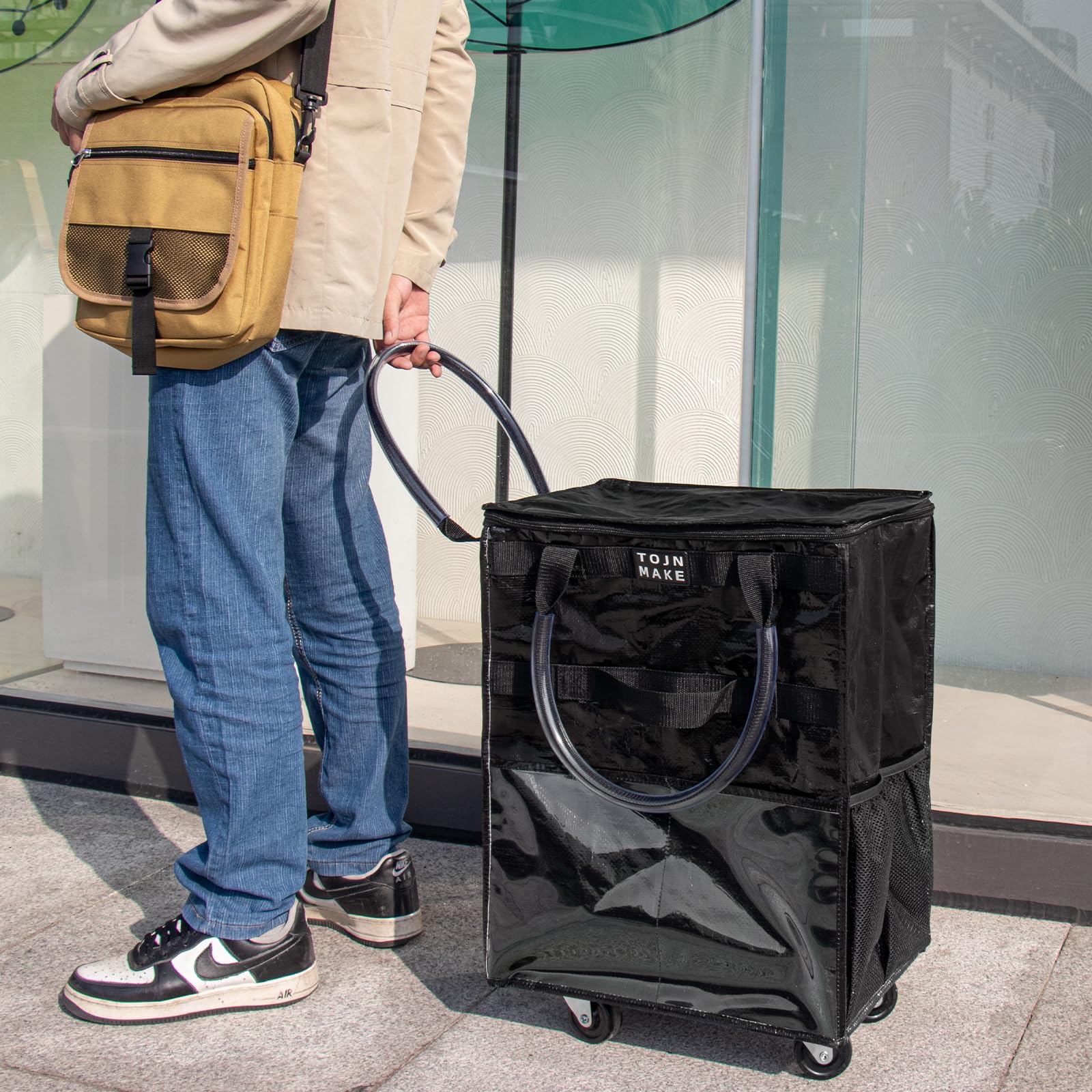TOJNMAKE bolsas con manijas ergonómicas y resistentes para transportar fácilmente