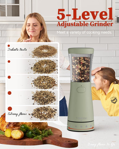 TOMEEM ofrece capacidad de 4,5 oz para recargas prolongadas.