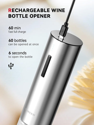TOMEEM cortador de papel aluminio para abrir botellas sin esfuerzo.