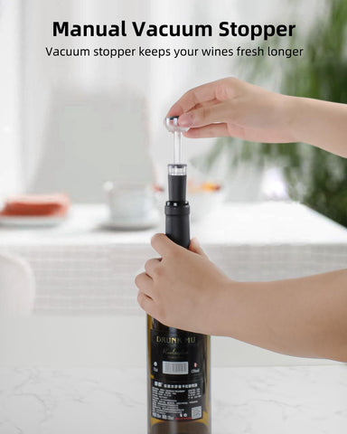 TOMEEM diseño ergonómico para apertura cómoda del vino