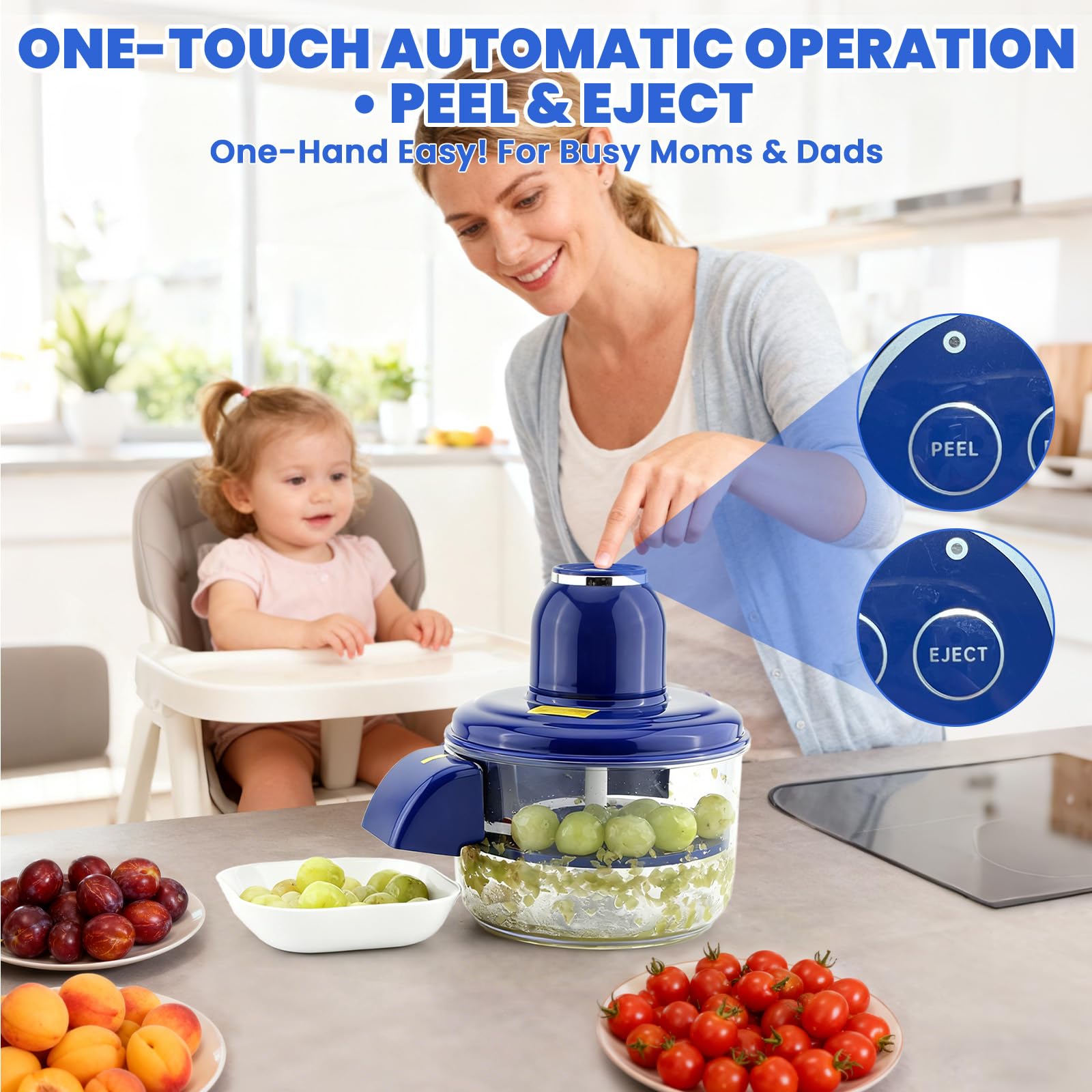 Diseño compacto de Tommax para cocinas pequeñas y espacios reducidos.