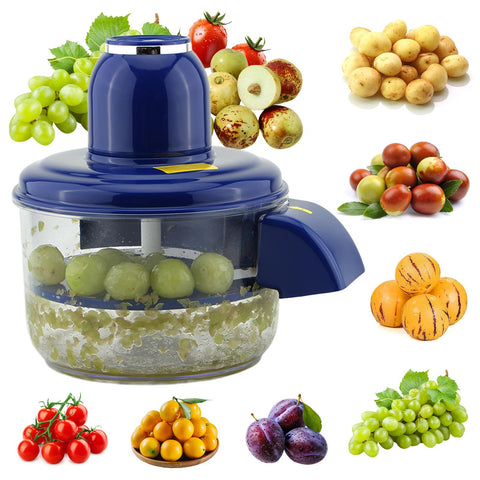 Tommax pelador automático para uvas verdes, pelado rápido y uniforme.