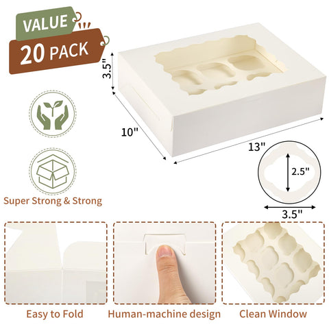 Insertos TOMNK para cupcakes mantiene porciones ordenadas y seguras.
