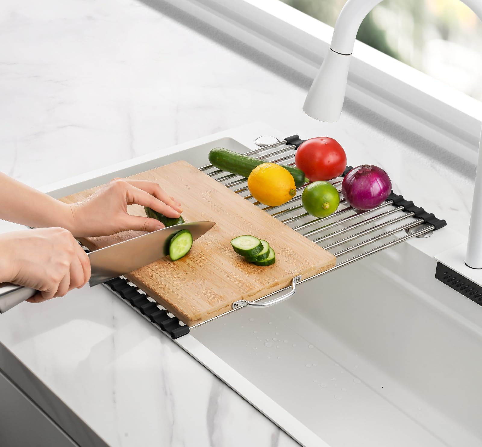 Tomorotec escurridor disponible en colores para personalizar la cocina.