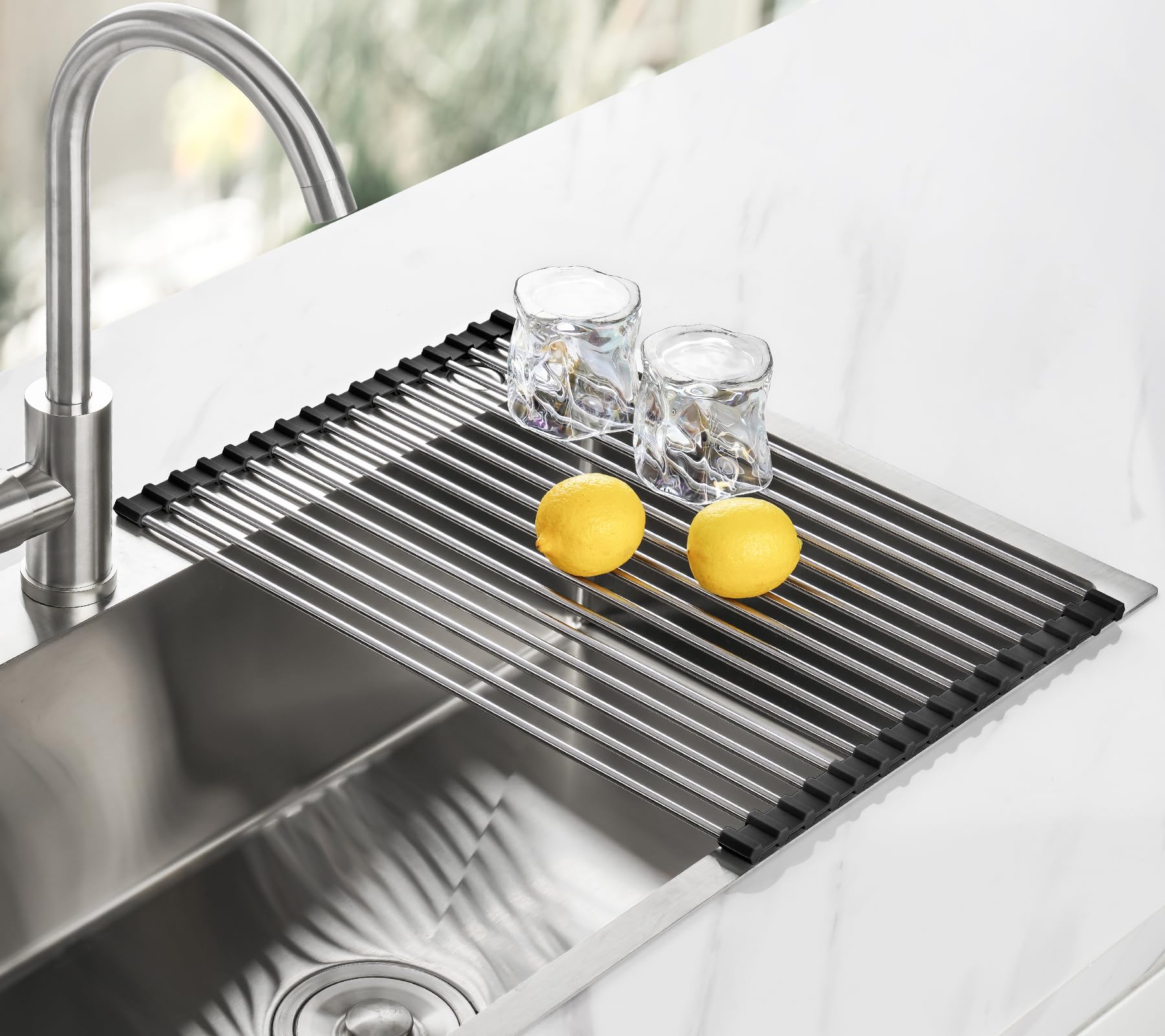 Uso en cocina, RV y dormitorio con escurridor Tomorotec.