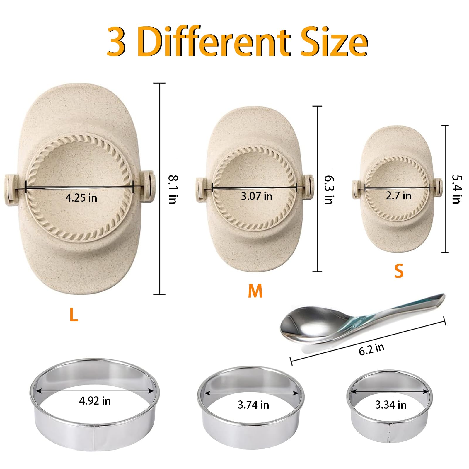 Tonboot molde para empanadas mediano ideal para porciones equilibradas