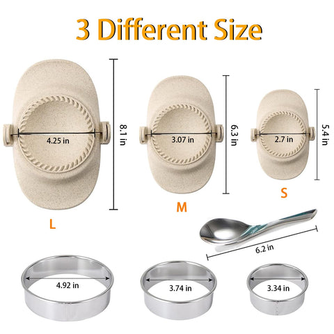 Tonboot molde para empanadas mediano ideal para porciones equilibradas