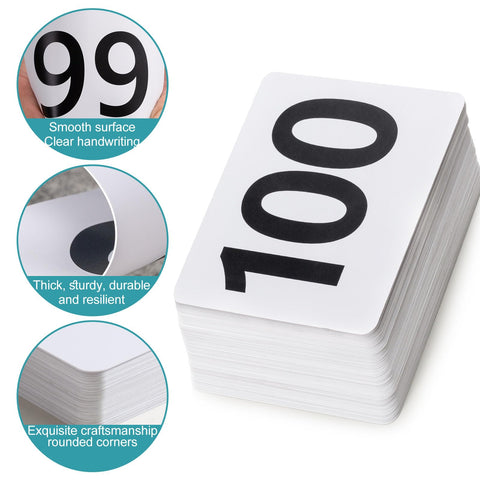 Toncoo números de mesa para bodas y restaurantes, aspecto profesional.