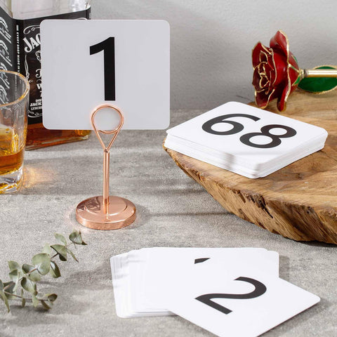 Toncoo números compatibles con soportes estándar de mesa.