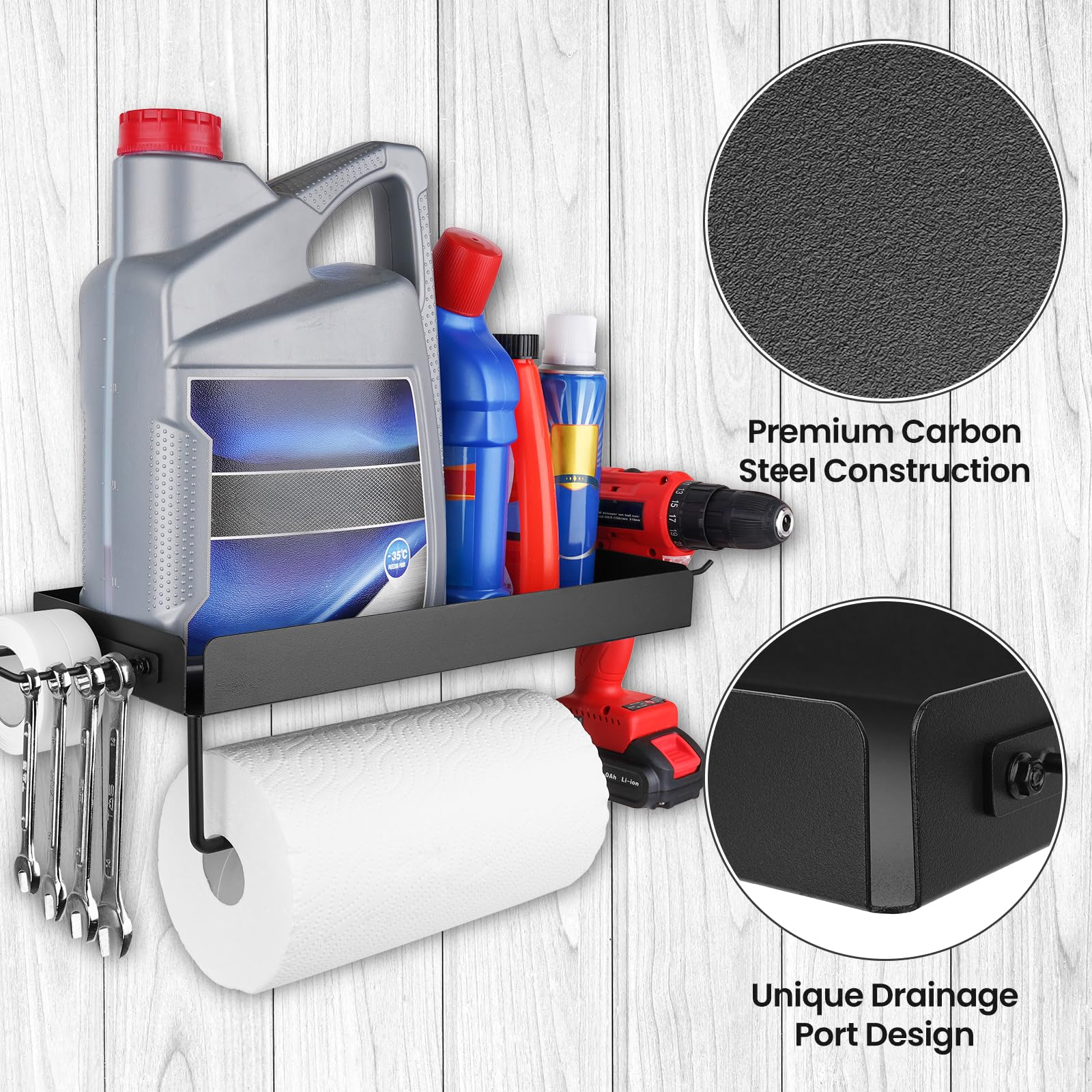 Tongyuyan portarrollos-diseño-una-mano: cambio de toalla con facilidad.
