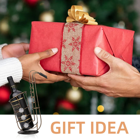 Regalo ideal para amantes del vino con Tooarts saxofón