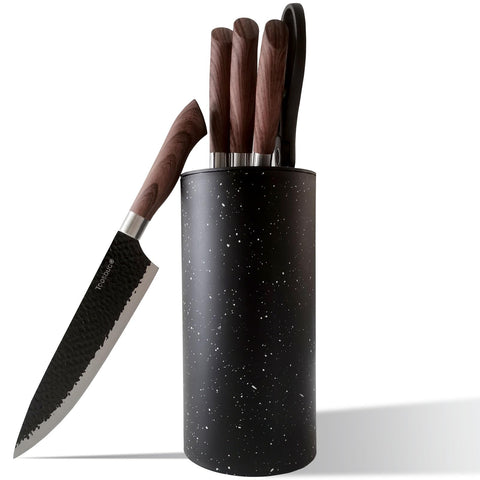Toosbuc: juego de cuchillos con bloque universal para cocina ordenada y segura