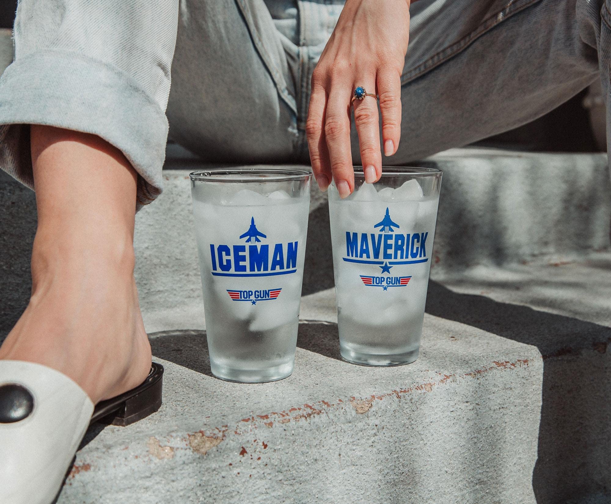 Vaso TOP GUN Maverick Iceman edición oficial para coleccionistas