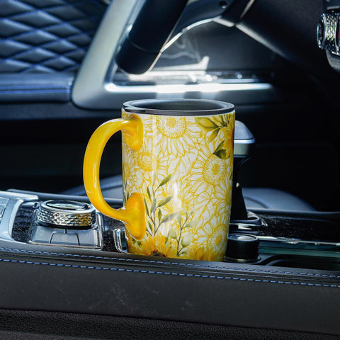 Topadorn taza cerámica apta para lavavajillas, limpieza sin esfuerzo.