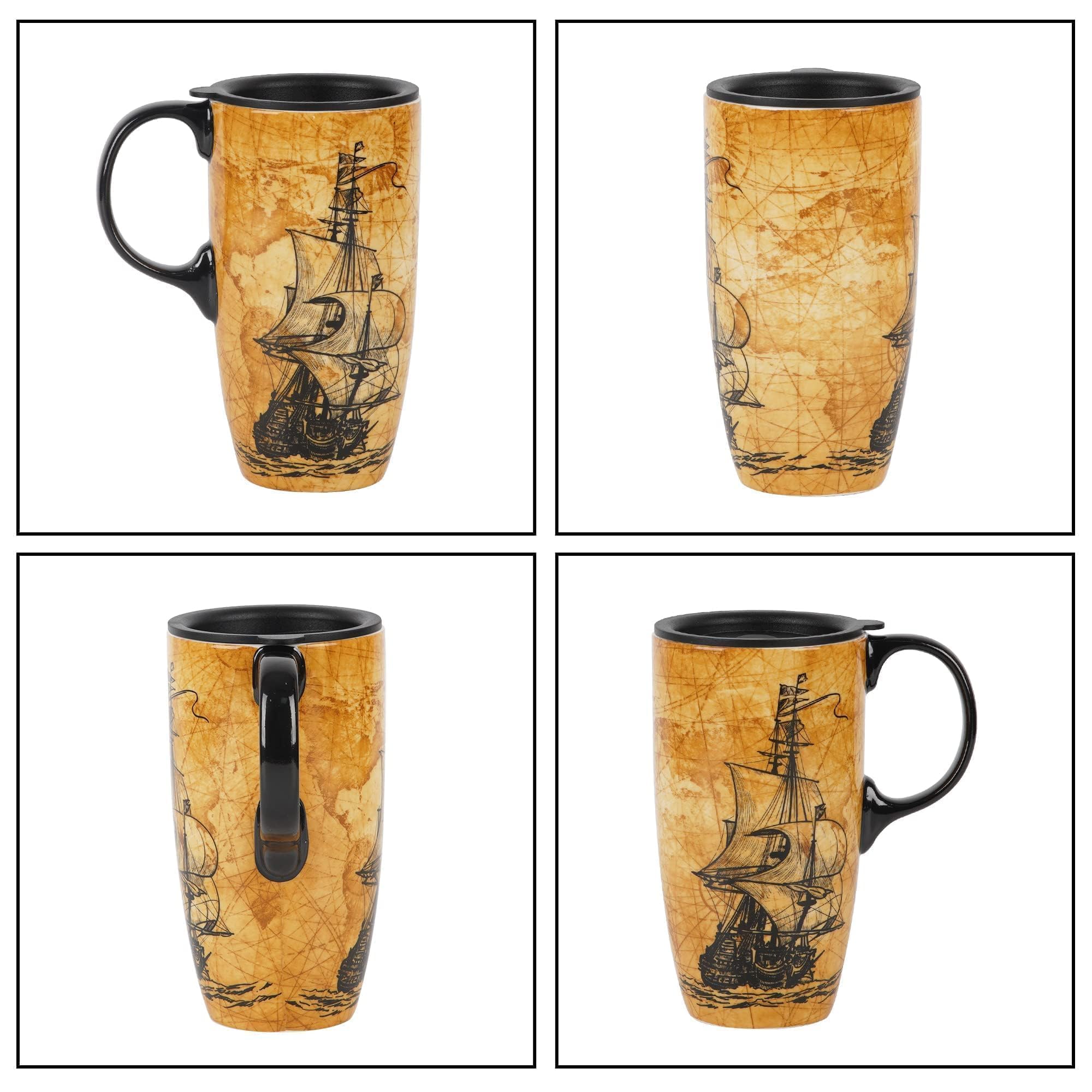 Topadorn taza cerámica en caja de color