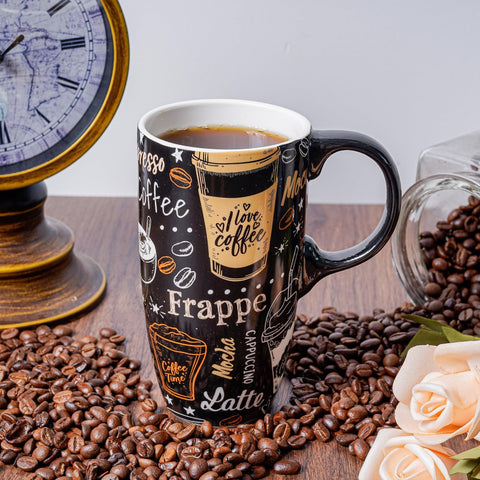 Topadorn taza viaje apta para microondas y lavavajillas, limpieza sencilla.