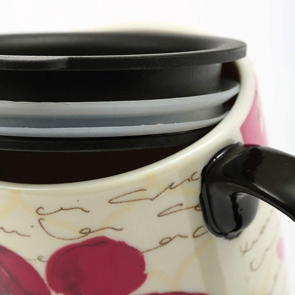 Apta para lavavajillas: Topadorn Latte 17 onzas, limpieza sencilla.