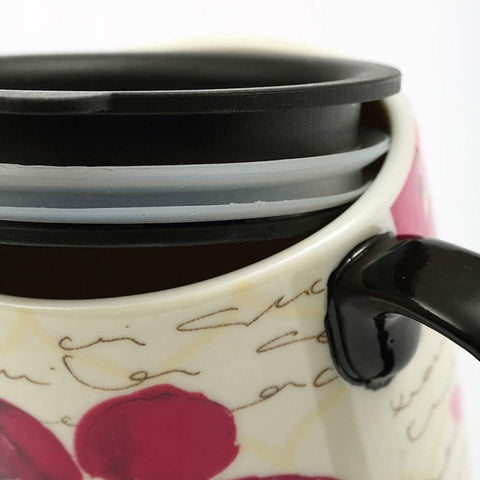 Apta para lavavajillas: Topadorn Latte 17 onzas, limpieza sencilla.