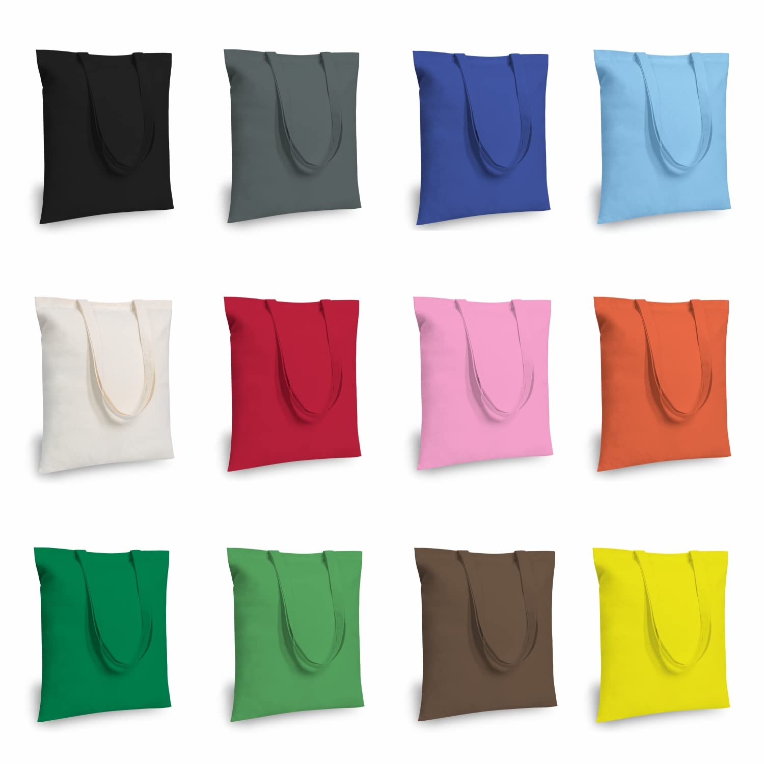 TopDesign bolsa algodón 12 pack - duradera para uso diario.