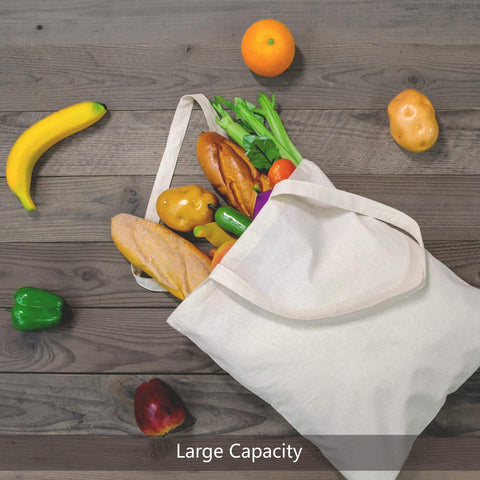 TopDesign bolsa de algodón 16x15, cuidado al lavado para mantener su forma