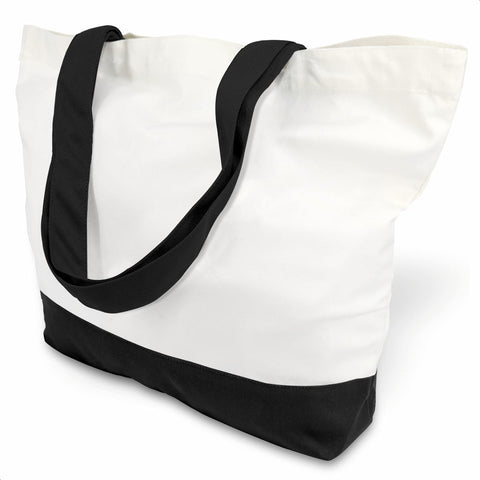TOPDesign bolsa de lona gigante para compras y proyectos creativos.