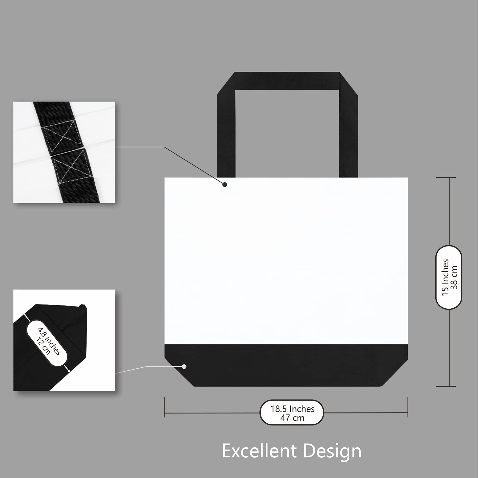 TOPDesign bolsa lavable a máquina facilita la limpieza tras salidas.