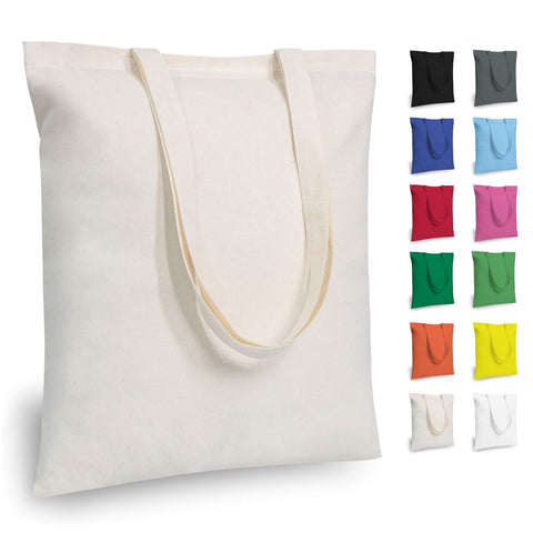 TOPDesign bolsa tote algodón frontal, ideal para compras reutilizables y personalización