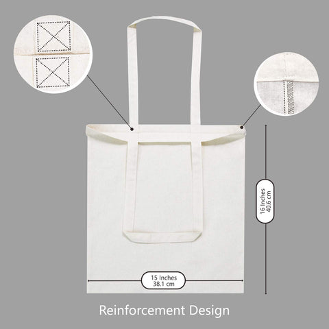 TOPDesign bolsa tote algodón, regalo ecológico para fiestas y eventos