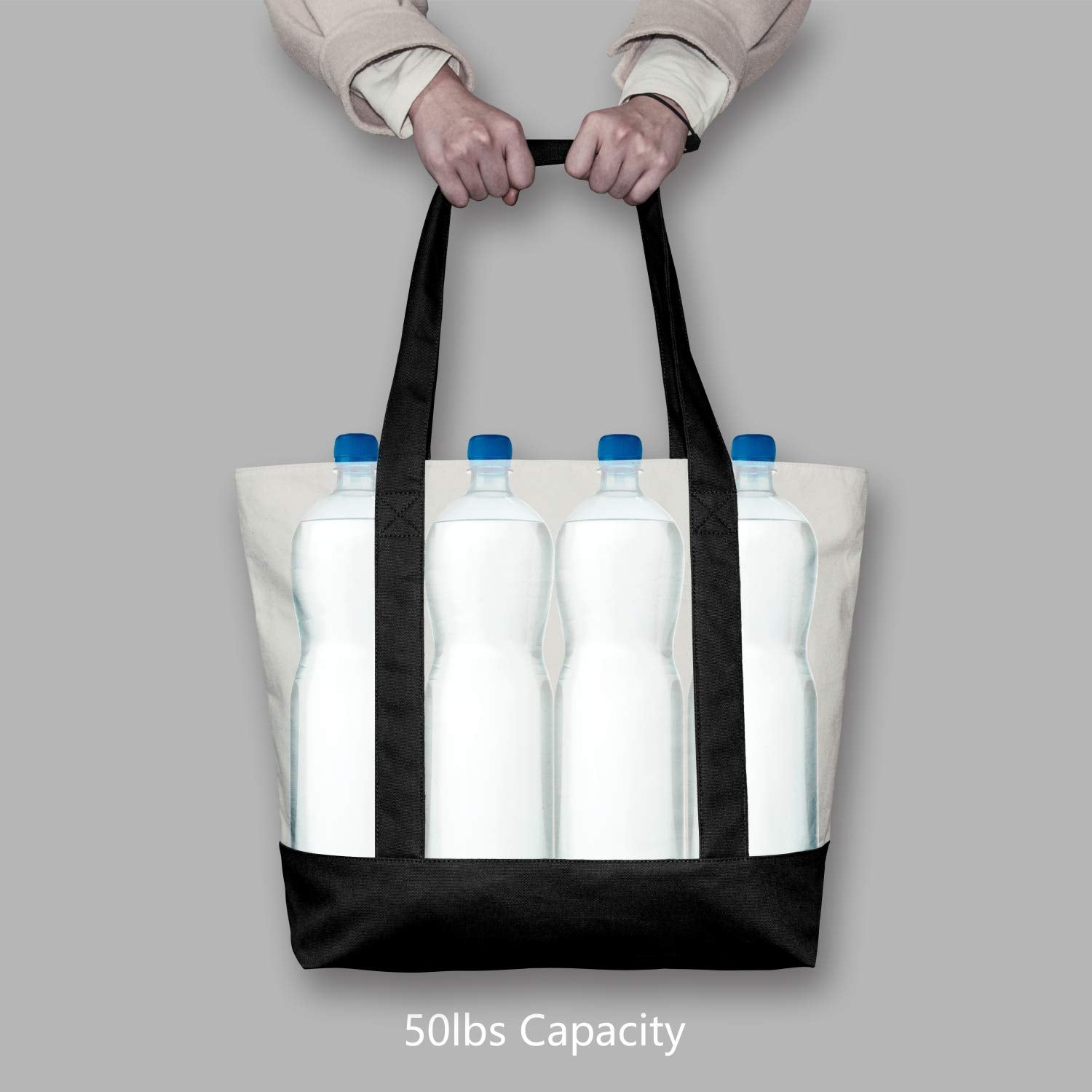 TOPDesign tote ecológico reutilizable para reducir residuos.