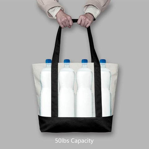 TOPDesign tote ecológico reutilizable para reducir residuos.