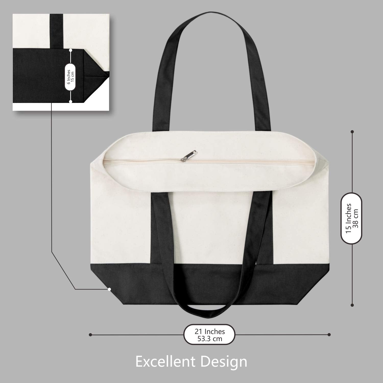 TOPDesign bolso versátil para trabajo, viajes y actividades diarias.