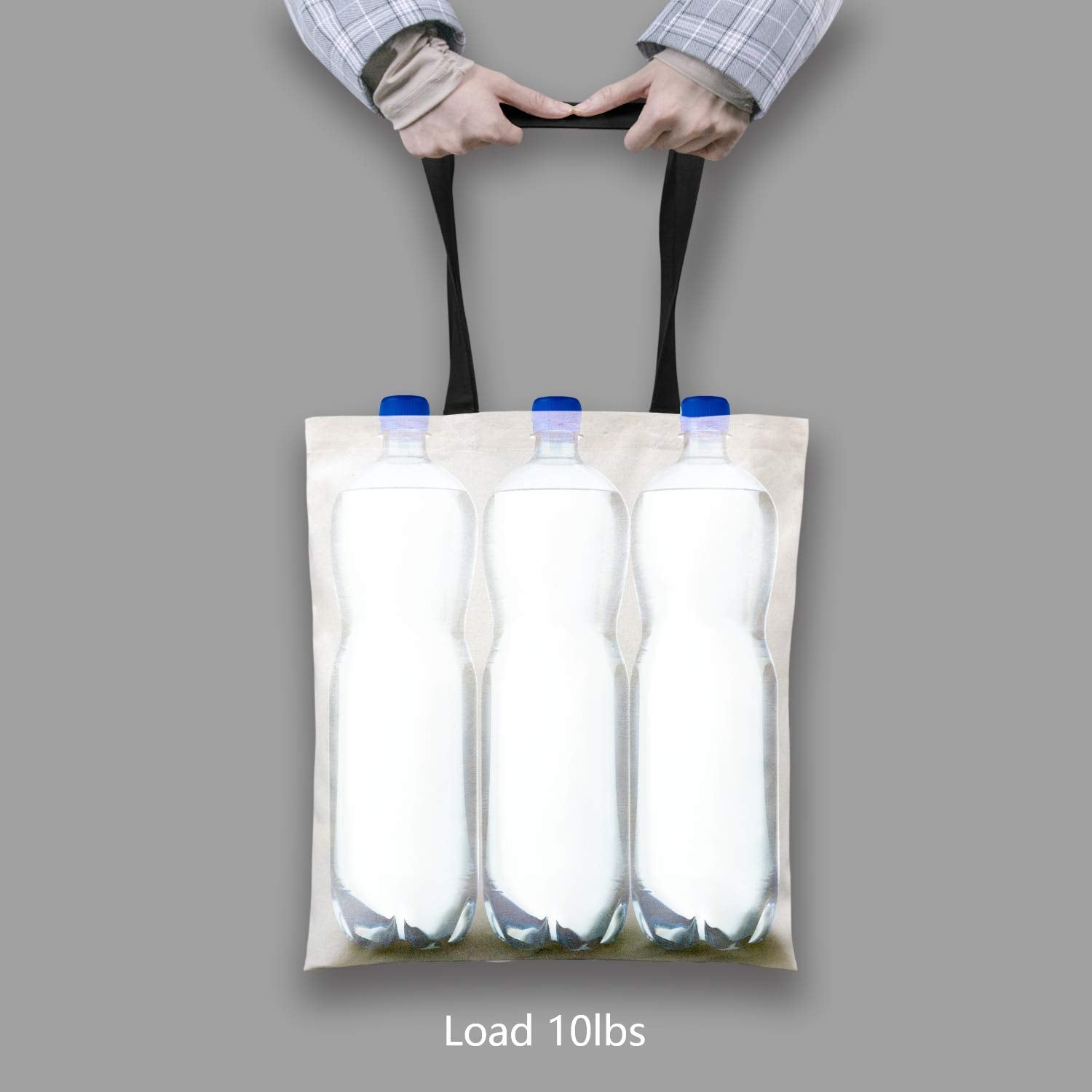 TOPDesign tote con garantía de reemplazo gratuito por un año.