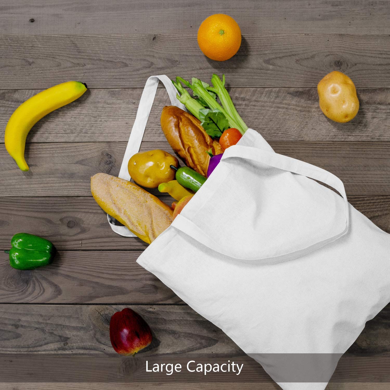 TOPDesign Tote ecológica – bolsa reutilizable para compras.