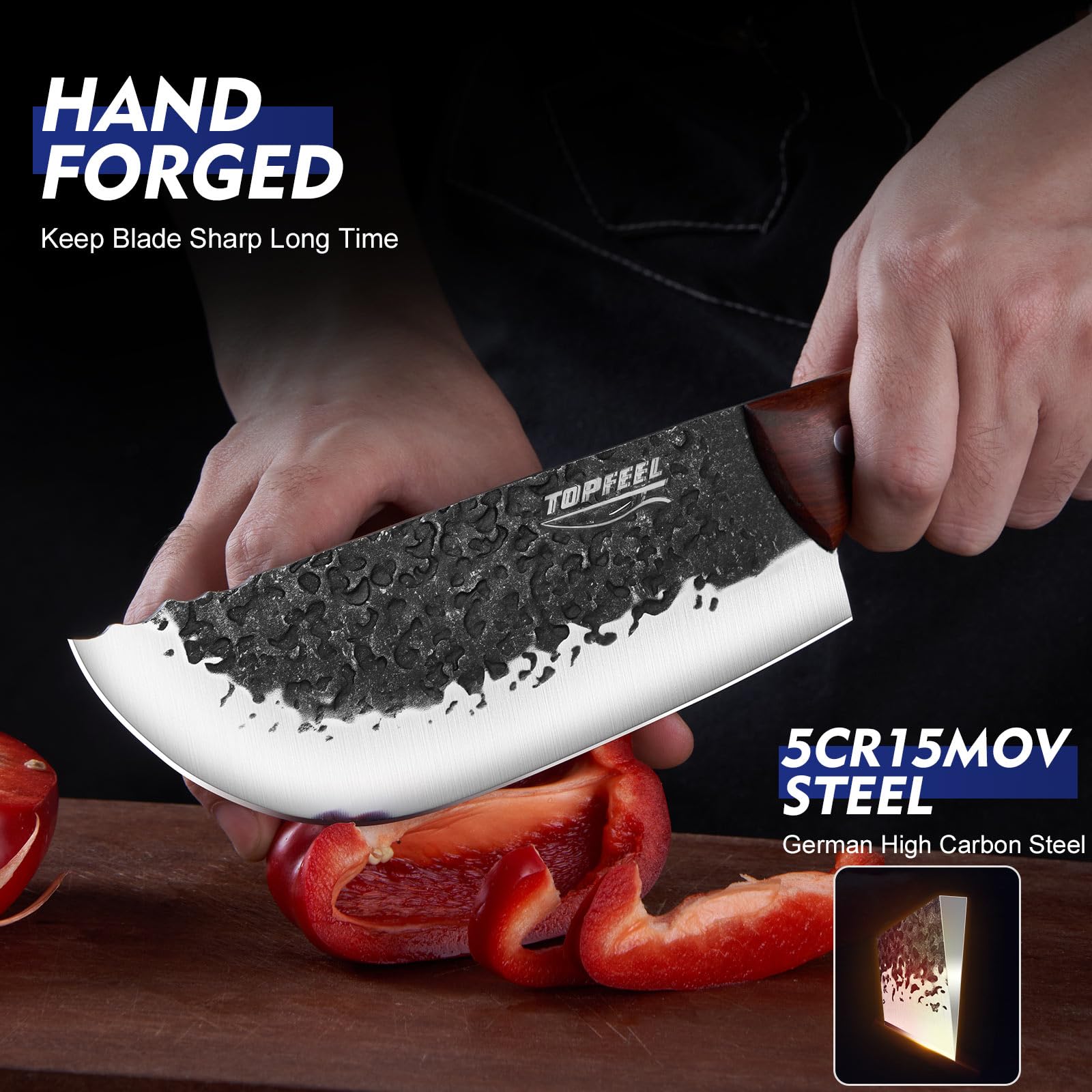 Afilador Rodillo Topfeel para mantener filo entre usos.