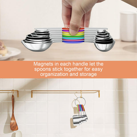 Topfeel diseño magnético apilable ahorra espacio en la cocina
