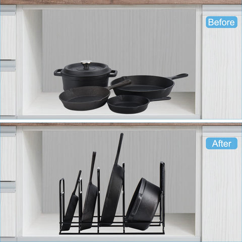 Toplife Organizador para uso vertical u horizontal, maximizando el espacio.