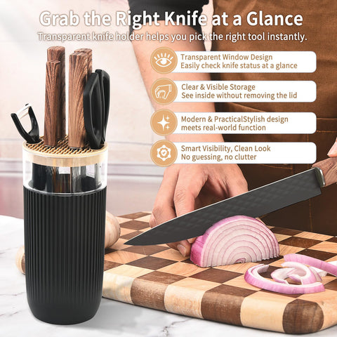 TOPLUCKY: cuchillo pelador de precisión para frutas y verduras.