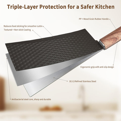TOPLUCKY: cuchillo utilidad para cortes diarios en la cocina.
