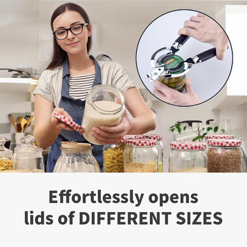 Topoem abre tarros para manos frágiles, ayuda ergonómica para dexteridad reducida.