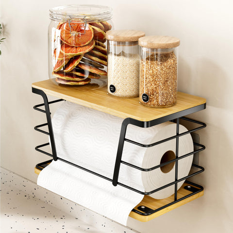 TOPORDO portarrollos de papel toalla en pared, práctico para cocina.