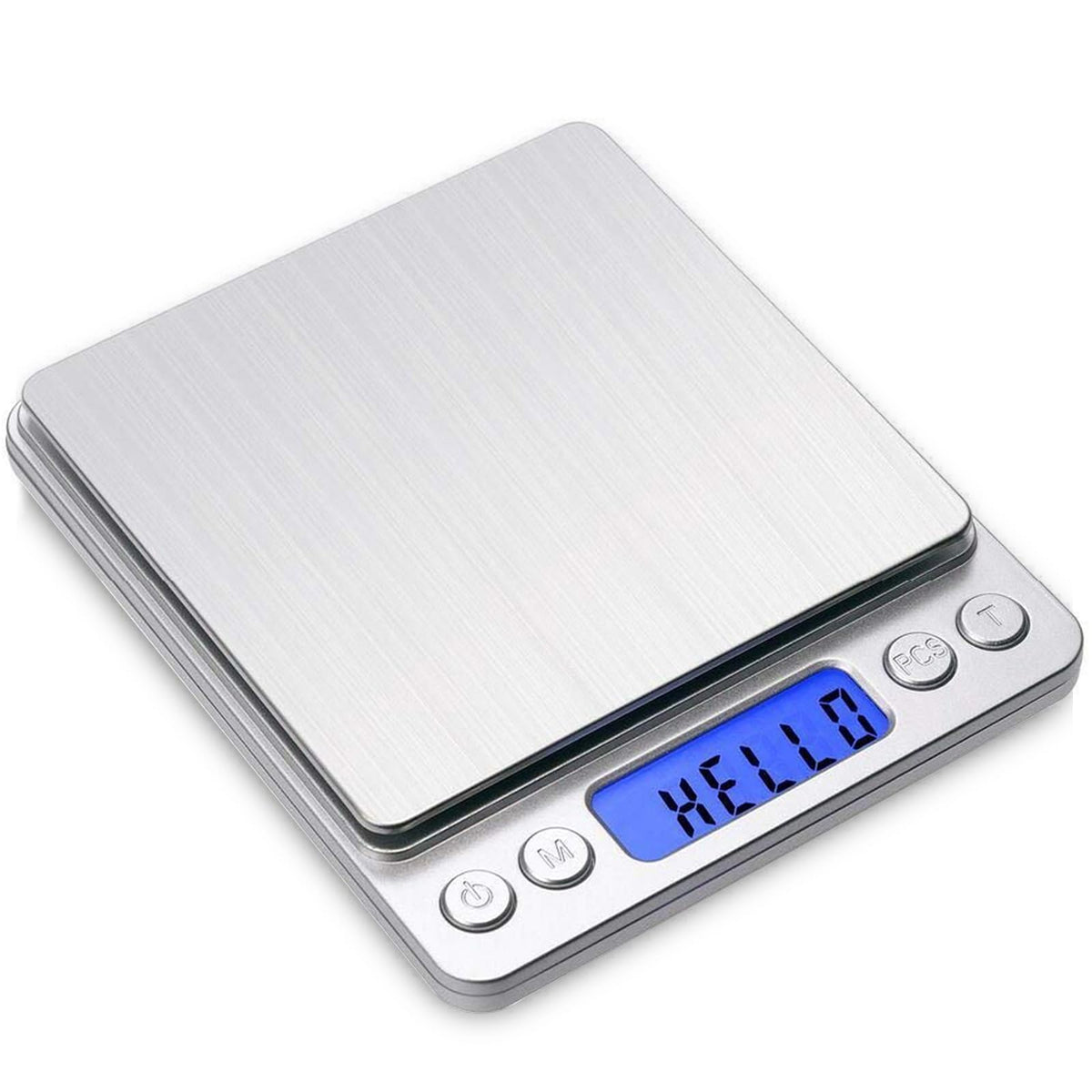 Topprime balanza digital de 500 g con lectura precisa para cocina y repostería