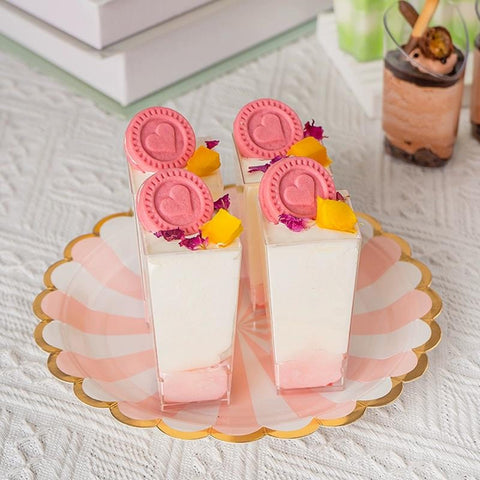 Vasos apilables ToppYuanZea para ahorrar espacio en catering.