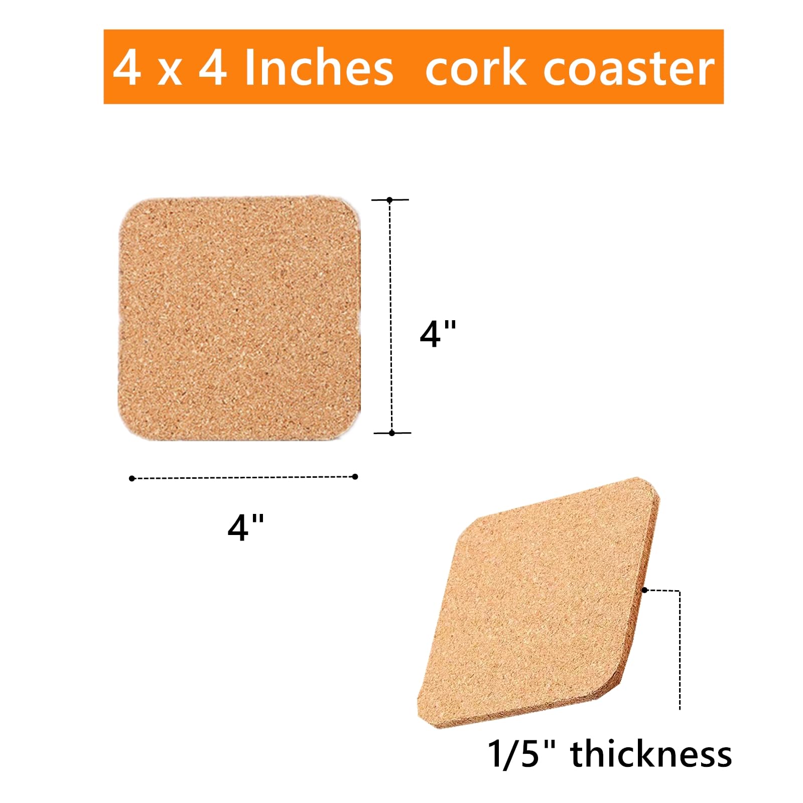ToppYuanZea posavasos absorbente de corcho para gotas y salpicaduras