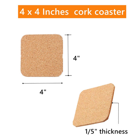 ToppYuanZea posavasos absorbente de corcho para gotas y salpicaduras