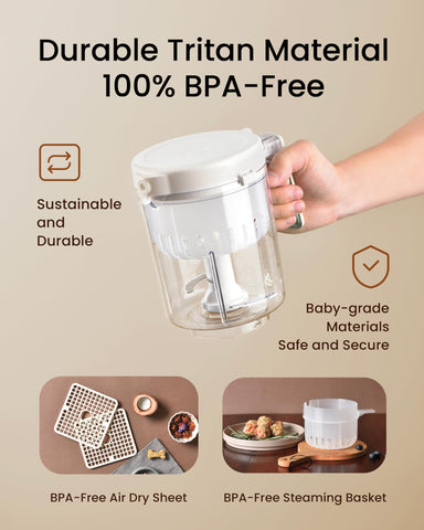 TOPTREES Pet Fresh Maker materiales aptos para alimentos garantizan seguridad